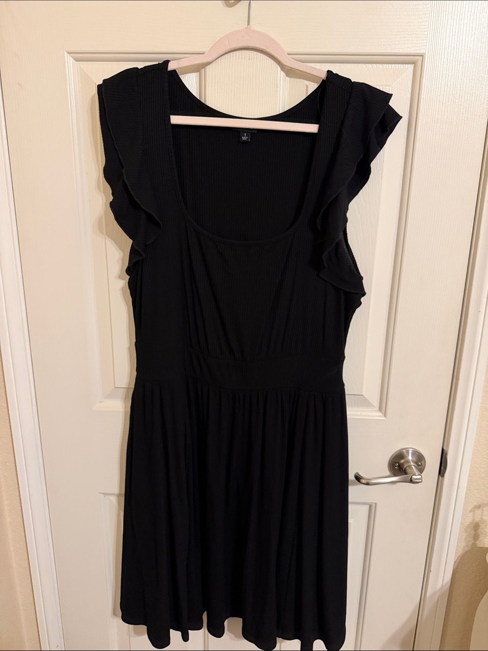 Torrid Black Ruffle Sleeve Women's Dress